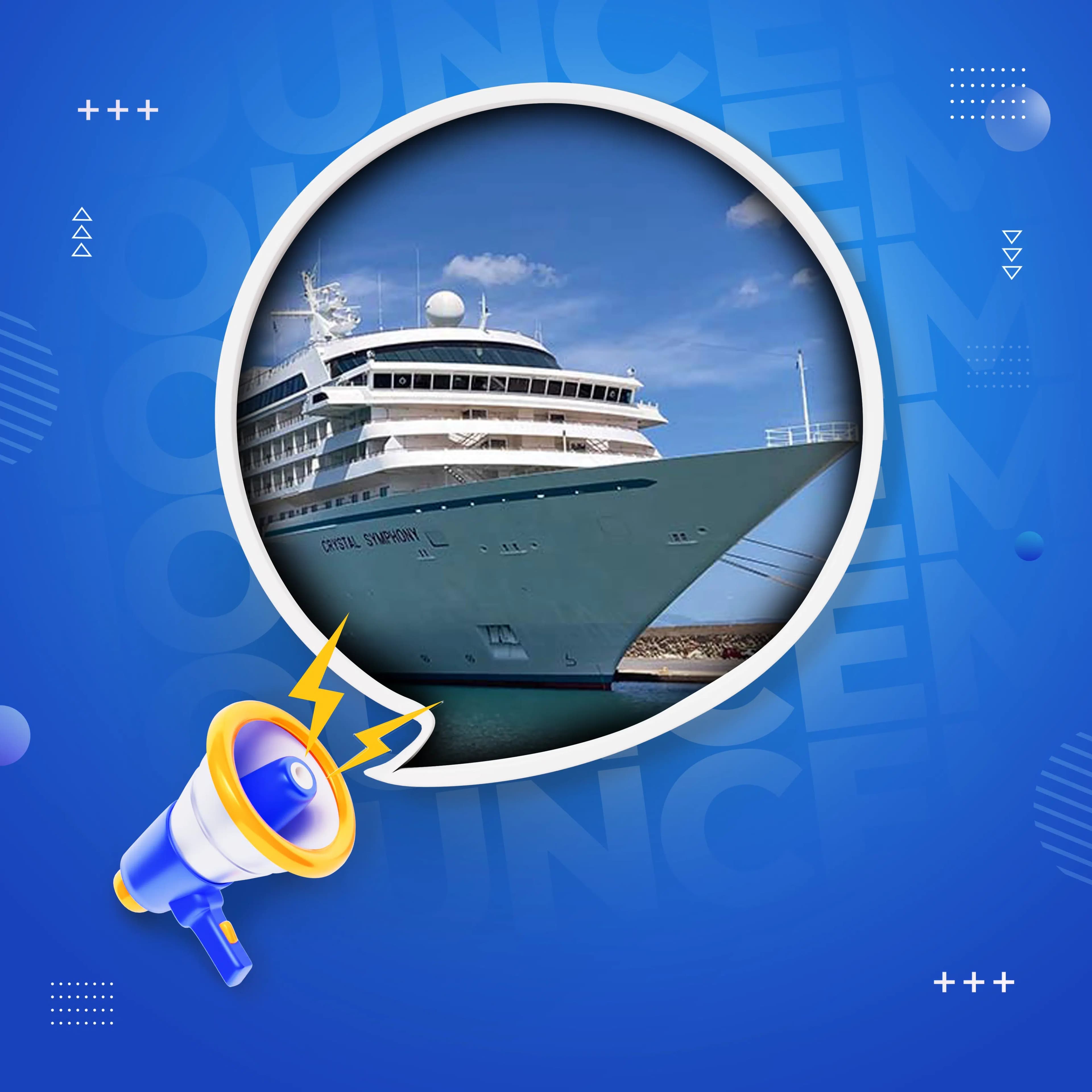 کمپانی کریستال سومین کشتی اقیانوسی خود را برای تحویل در سال ۲۰۳۲ تأیید کرد - پرواز بلورین شیردال عکس وبلاگ