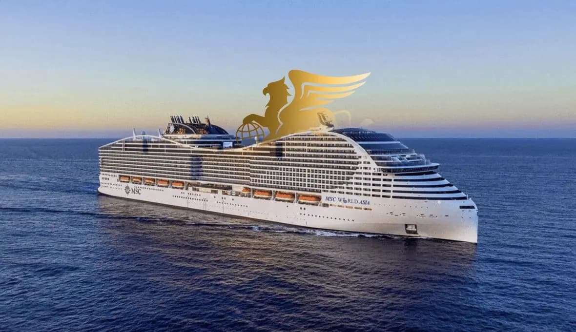 کشتی MSC World Asia؛ شاهکار دریانوردی مدرن از اروپا تا آسیا - پرواز بلورین شیردال عکس وبلاگ