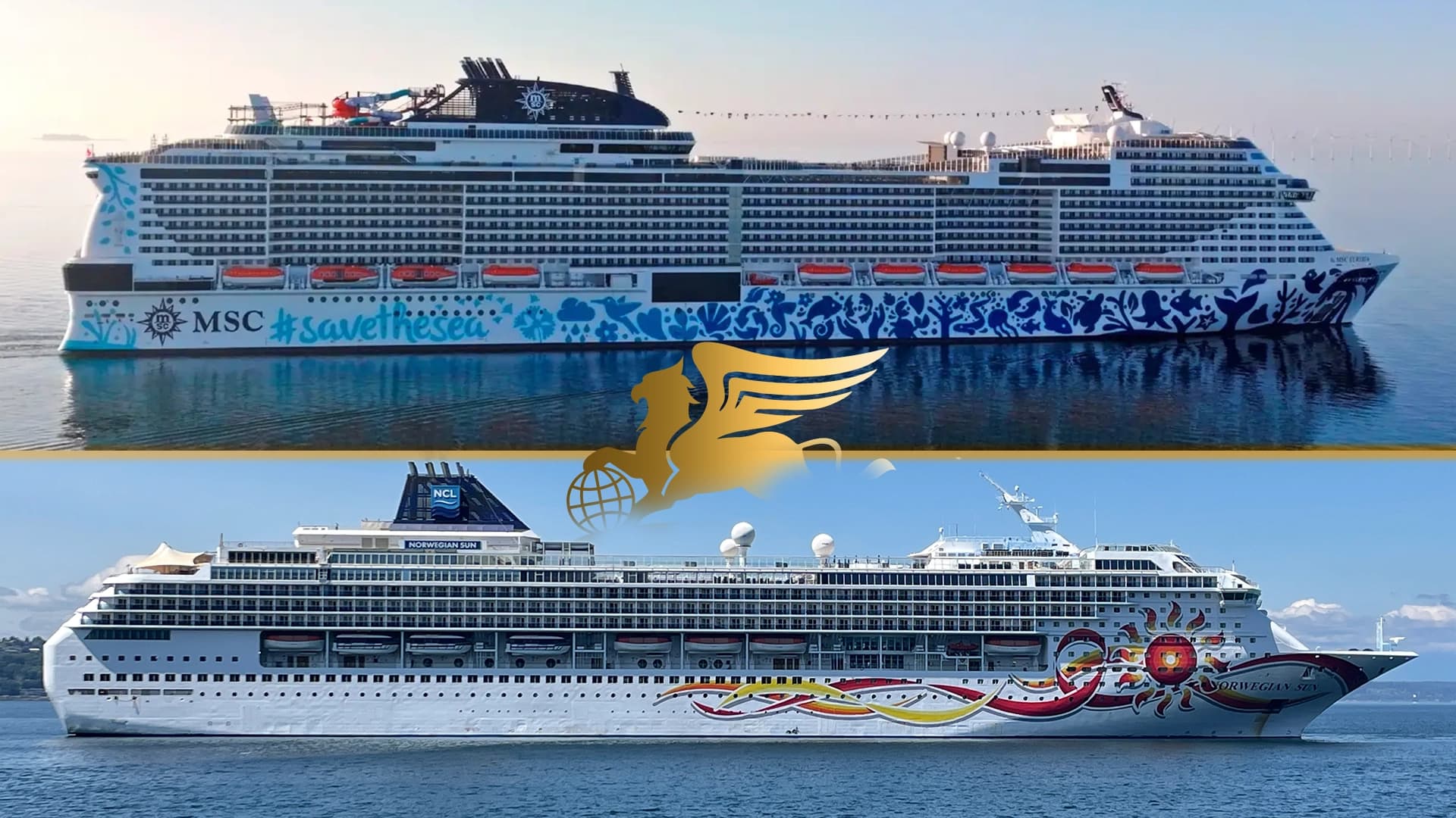 کشتی کروز MSC و NCL: نبرد غول مدرن (Euribia) با کلاسیکِ محبوب (Sun) عکس وبلاگ