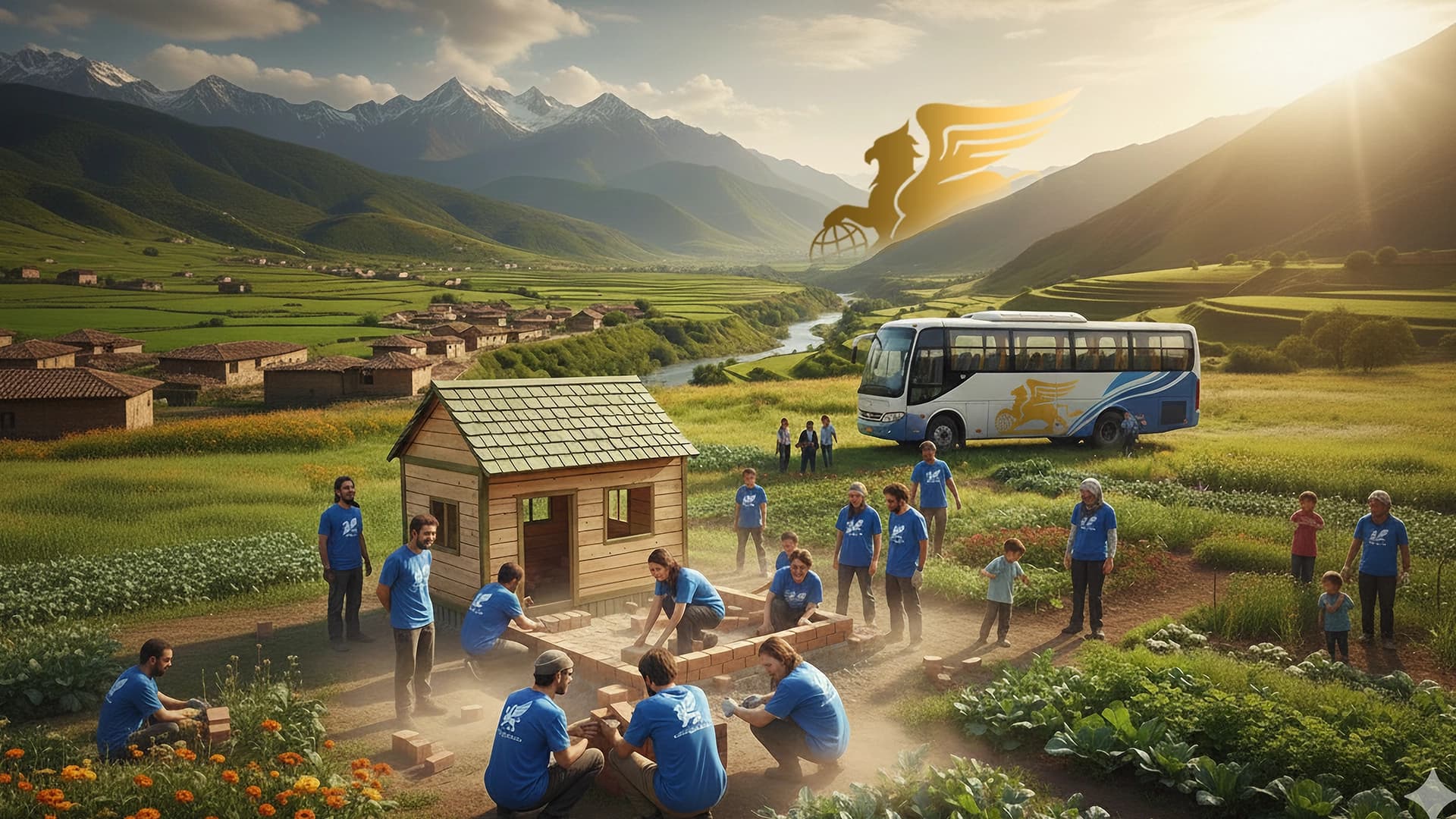 گردشگری داوطلبانه و تورهای حمایتی آژانس پرواز بلورین شیردال عکس وبلاگ