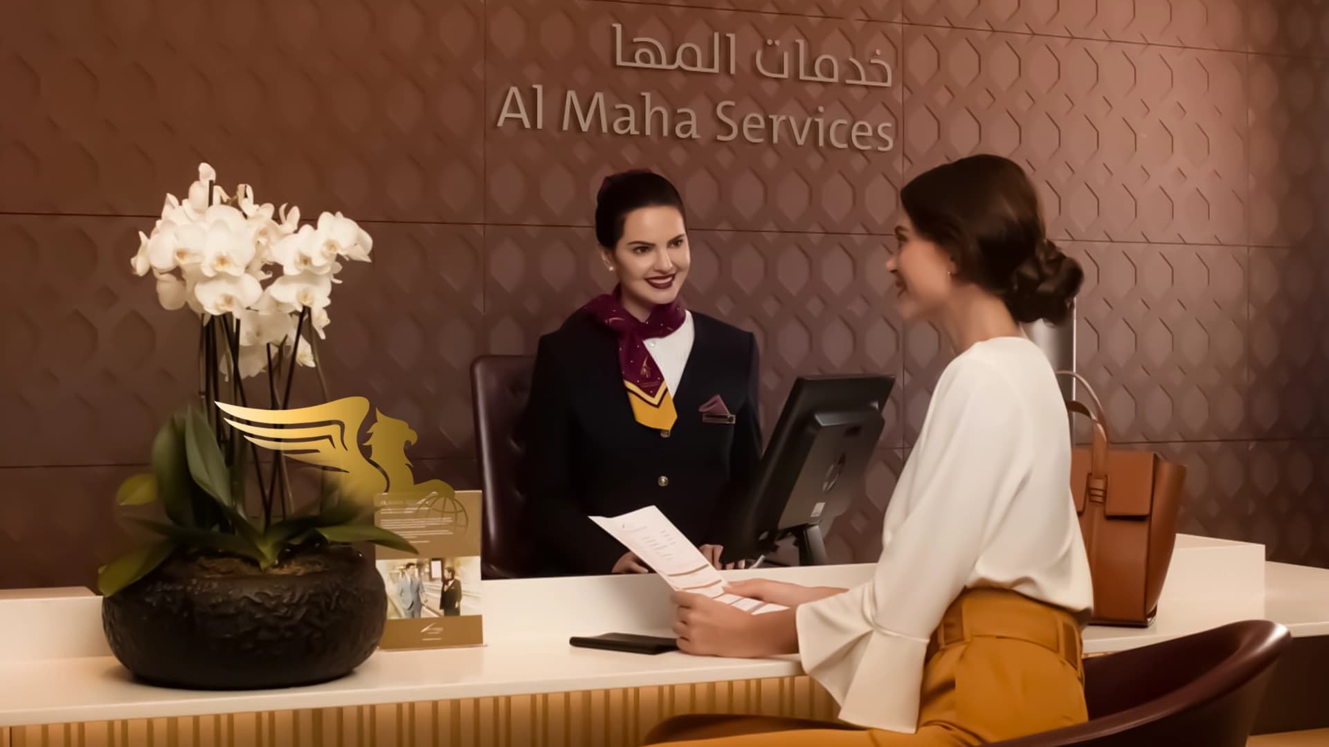 راهنمای کامل و رزرو خدمات تشریفات المها (Al Maha Services) در فرودگاه بین‌المللی حمد دوحه عکس وبلاگ