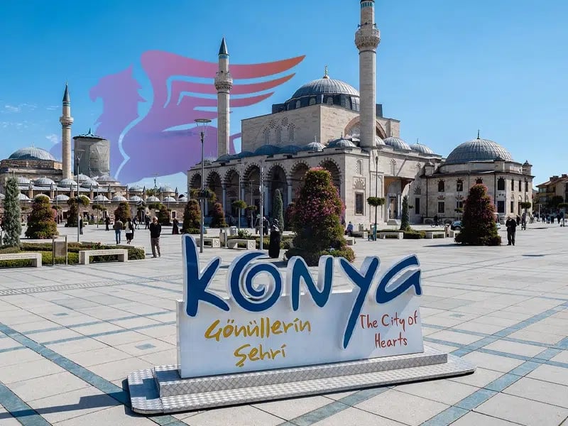 تور قونیه: سفری به دیار مولانا و آرامش معنوی - پرواز بلورین شیردال - تصویر وبلاگ