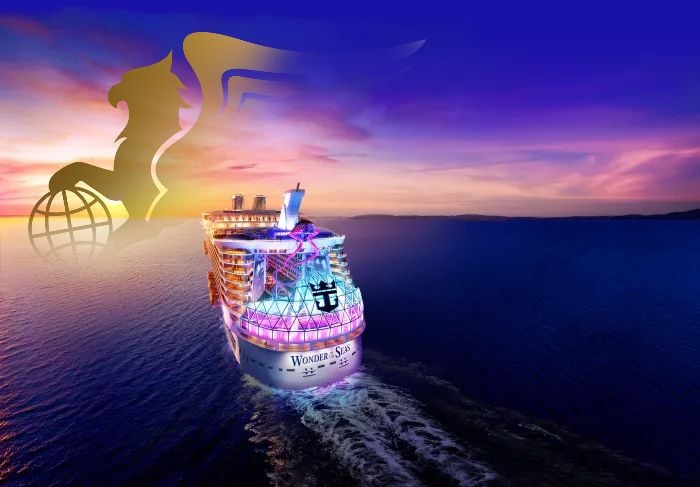 کشتی کروز رویال کارائیب | اوج لوکس‌گرایی بر روی اقیانوس - پرواز بلورین شیردال - تصویر وبلاگ