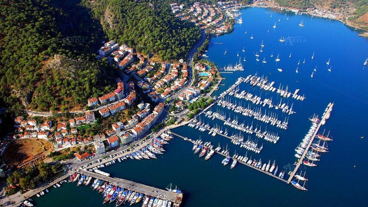 اجاره قایقهای تفریحی در شهر فتحیه عکس وبلاگ