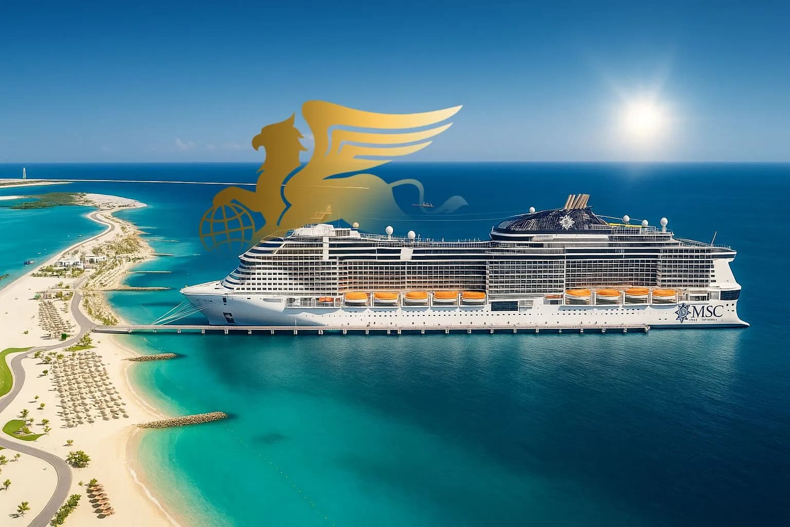 سفر با کروز خلیجفارس؛ تجربهای بیمانند با کشتی MSC Euribia - پرواز بلورین شیردال عکس وبلاگ