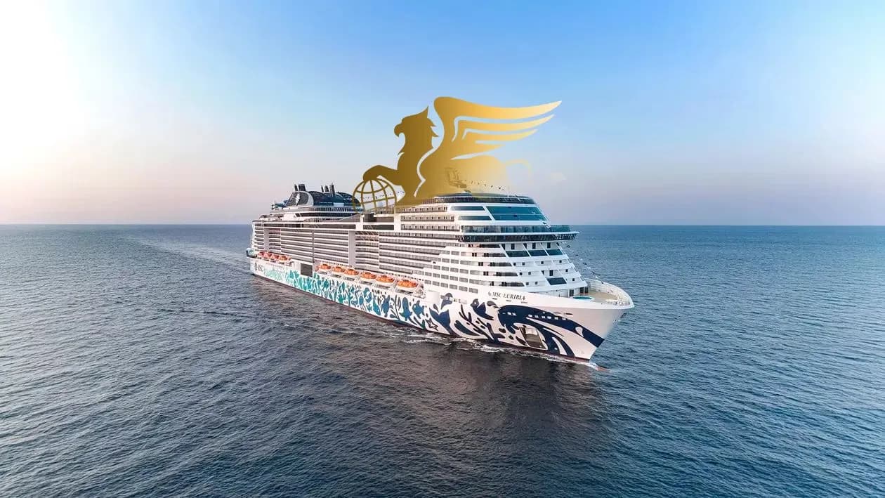 کروز لوکس خلیج فارس | سفری لاکچری با کشتی MSC Euribia - پرواز بلورین شیردال عکس وبلاگ