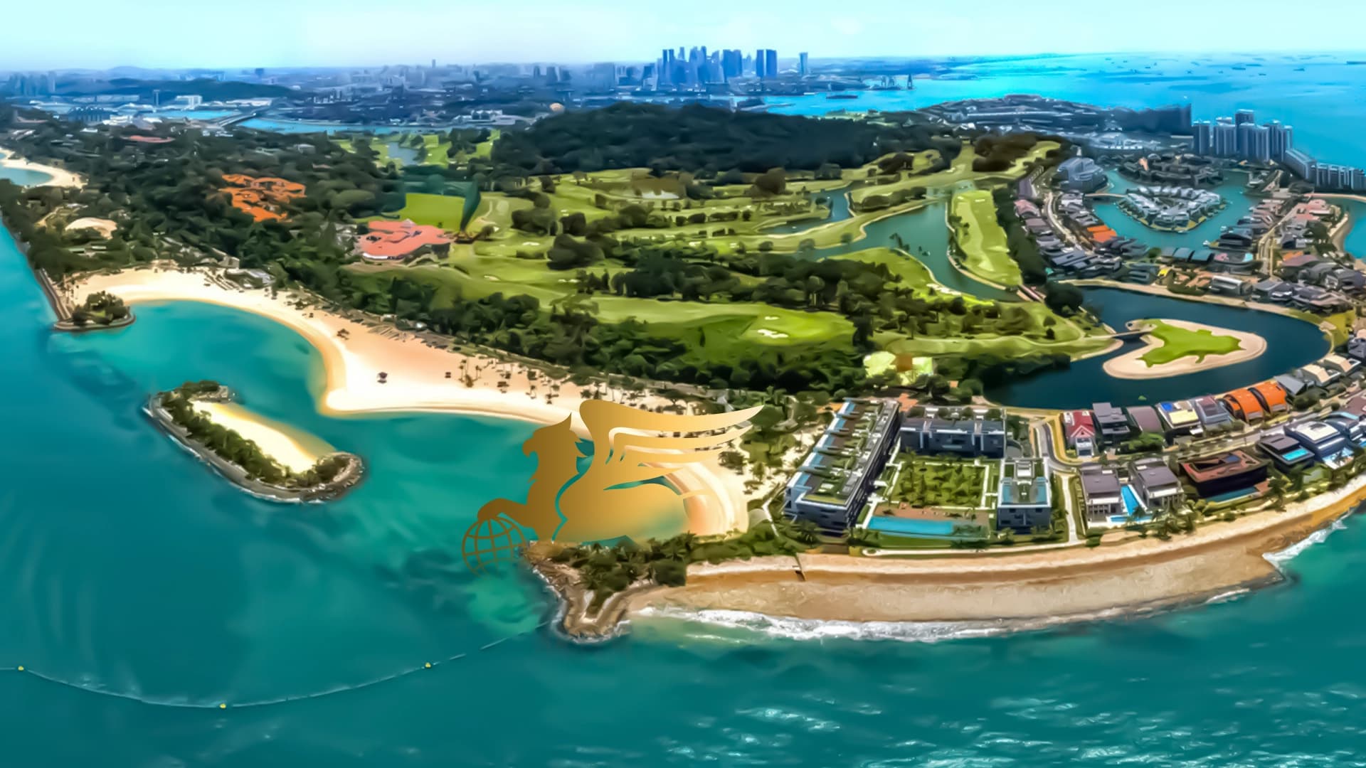 سفر به جزیره سنتوسا سنگاپور؛ دروازهای به دنیای هیجان و آرامش عکس وبلاگ