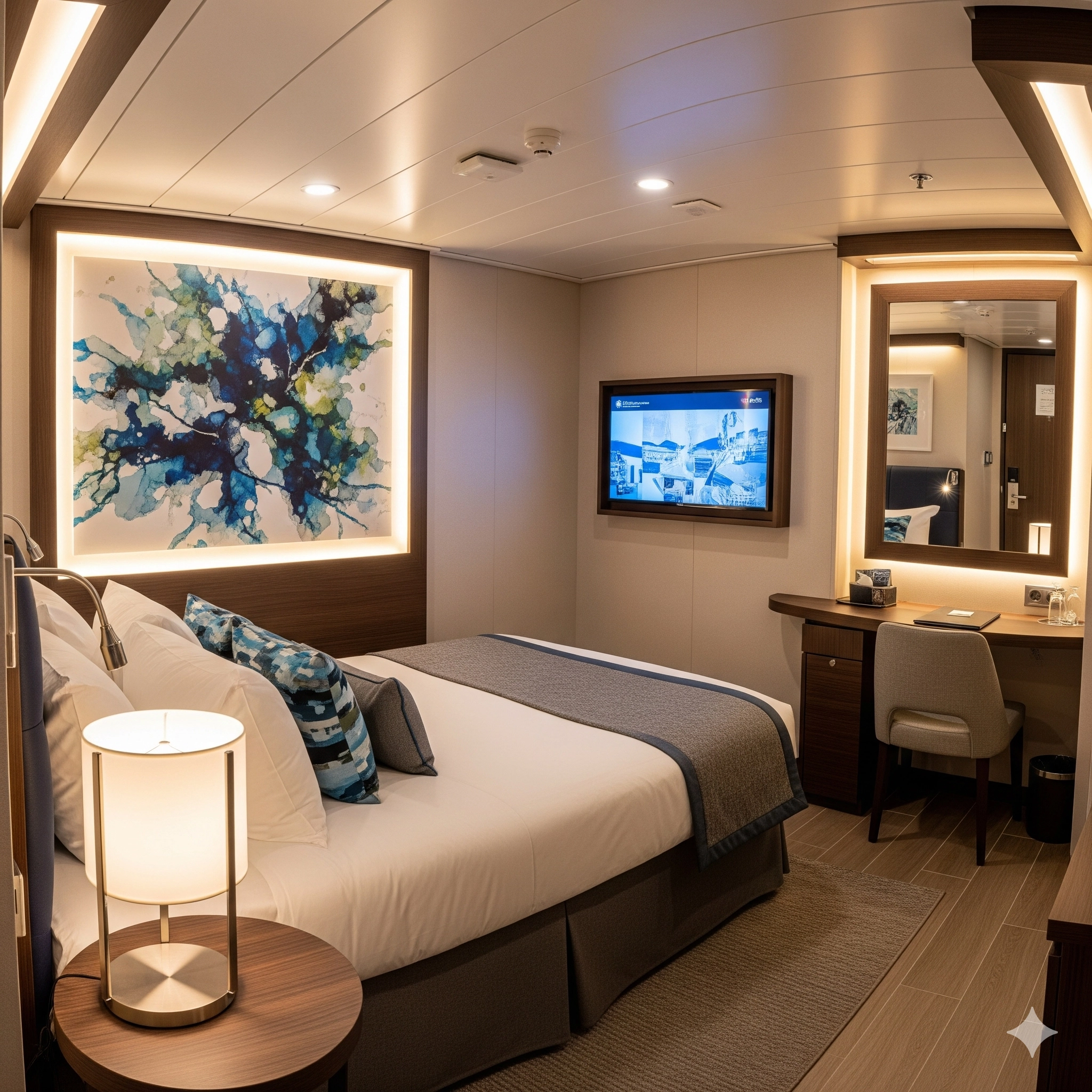 اتاقهای کروز خلیج فارس msc