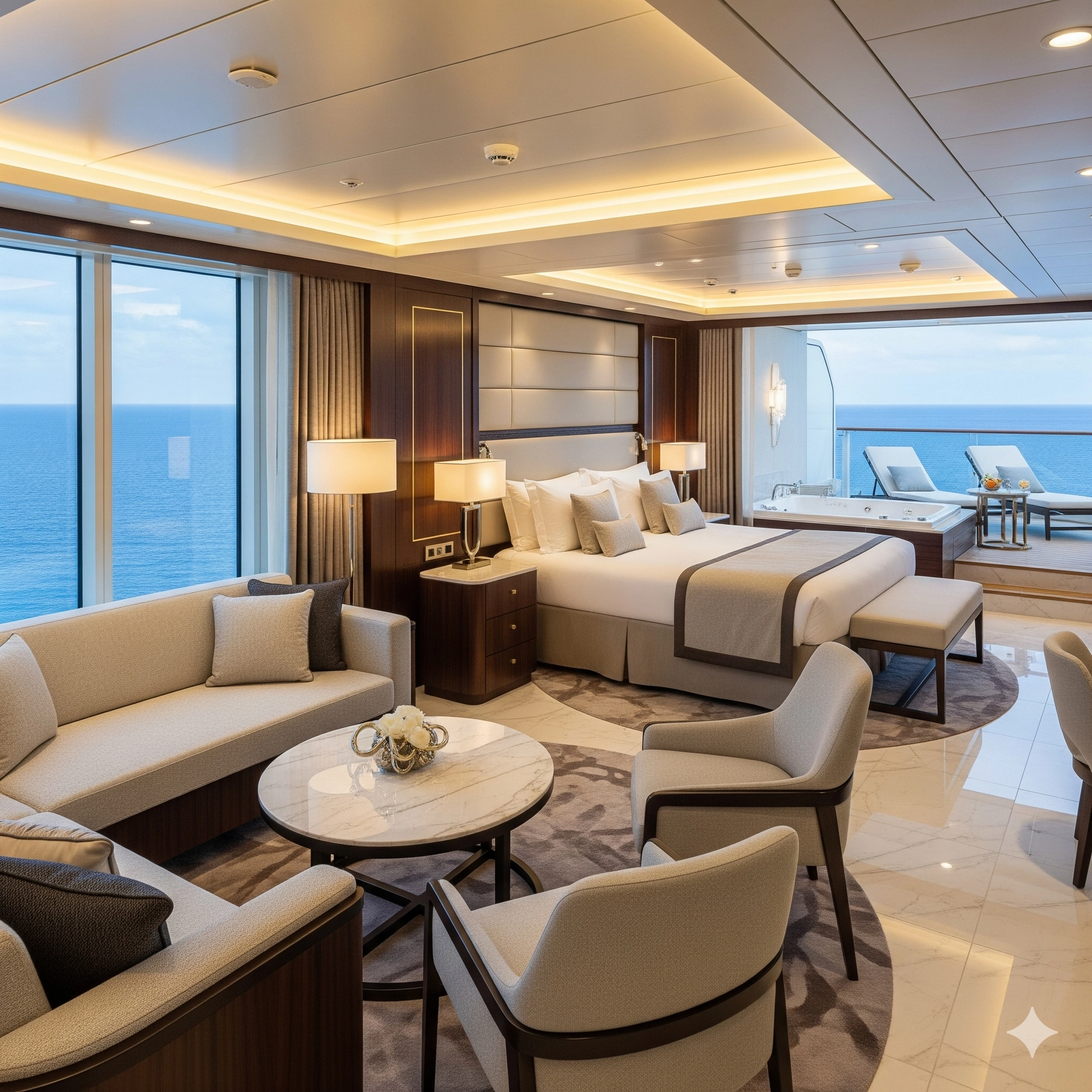 اتاقهای کروز خلیج فارس msc