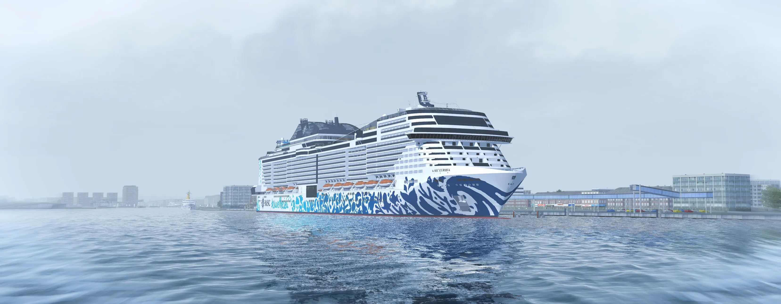 انتقال کشتی MSC Euribia